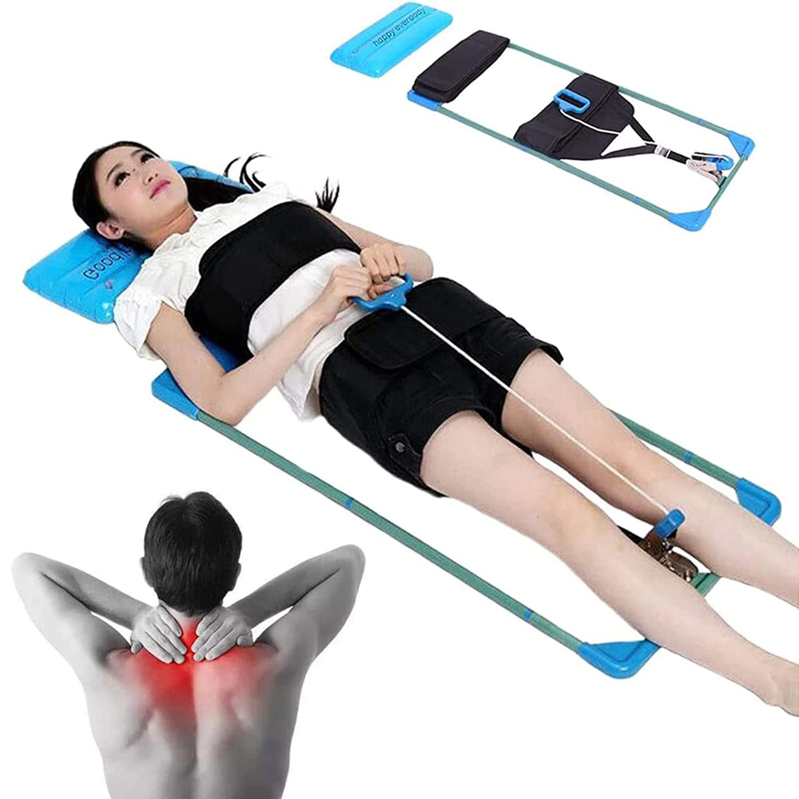 Soulager les douleurs de dos avec ce lit de traction lombaire et cervicale