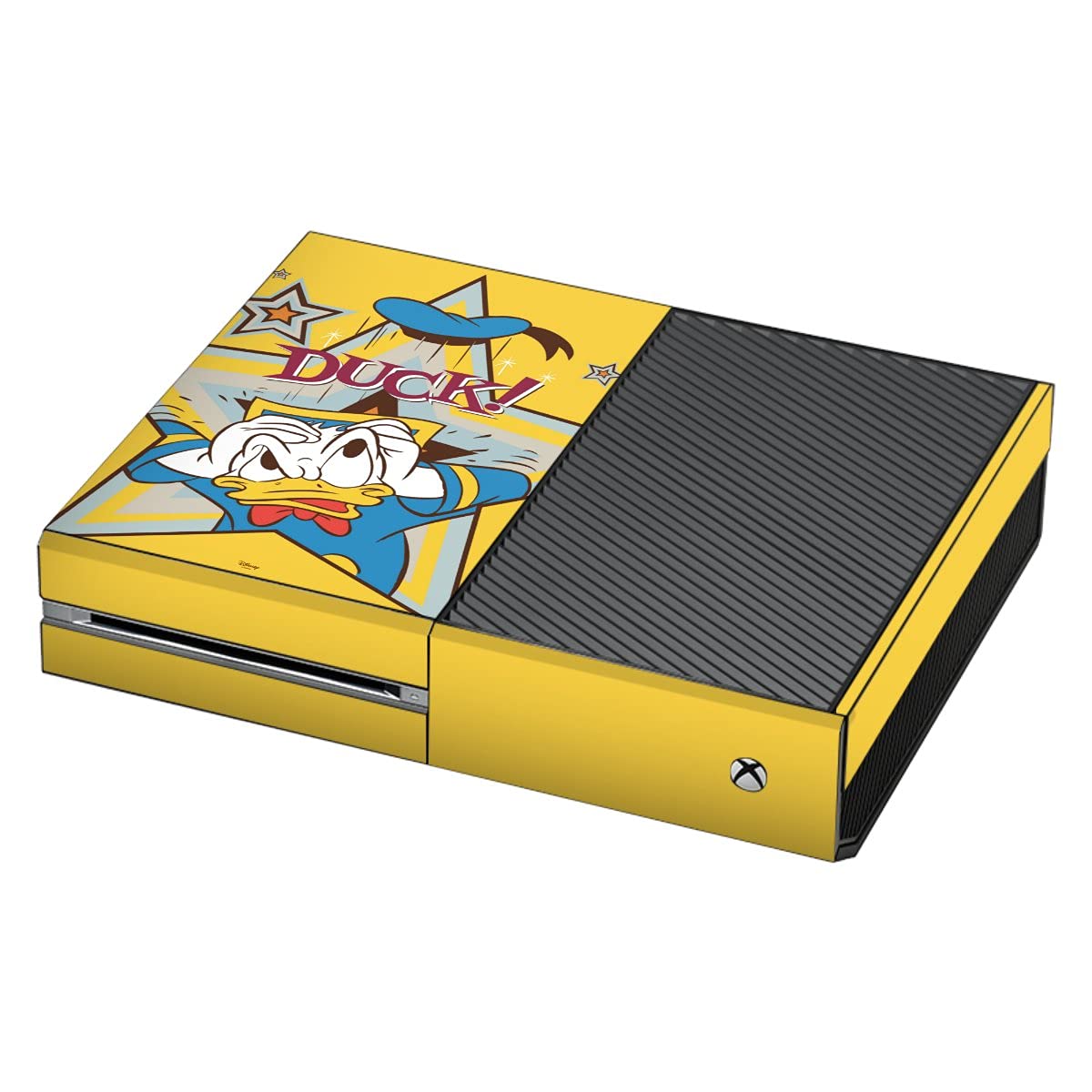 Autocollant Compatible avec Microsoft Xbox One Sticker Film Autocollant Donald Duck Disney Produit sous Licence Officielle