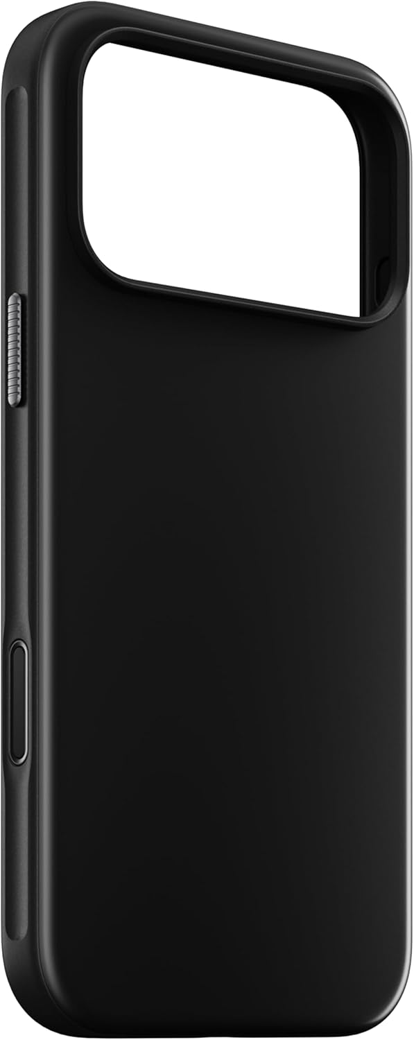 NOMAD Modern Sport Case Vulcan Black Compatible with iPhone 17 Pro Max Magsafe Charging, Phone Case for iPhone 17 Pro Max