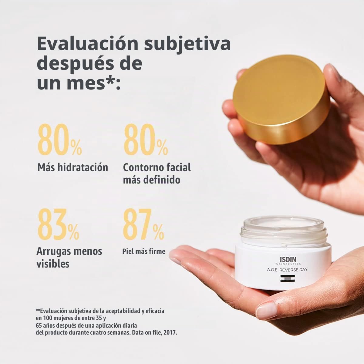 ISDIN Isdinceutics PACK A.G.E. Reverse - Crema Facial Antiedad facial de Triple Acción de Día + Crema Facial Reparadora de Noche con Melatonina Anti Aging, 50+50, 100ml