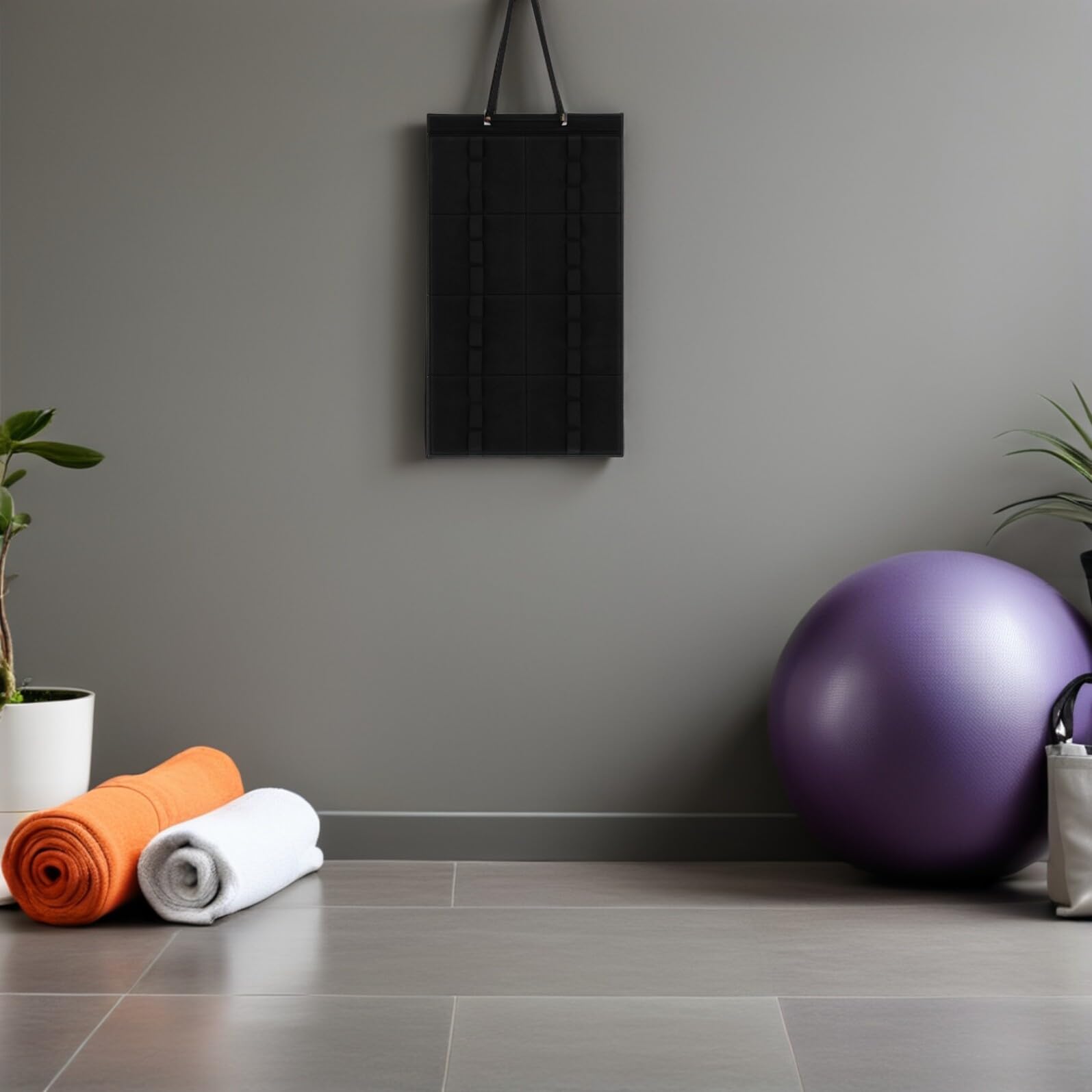 2 Pezzi Espositore Cinture Arti Marziali da Parete Nero e Rosa Organizer Karate e Taekwondo per Cinture Supporto Facile da Installare per Casa e Palestra