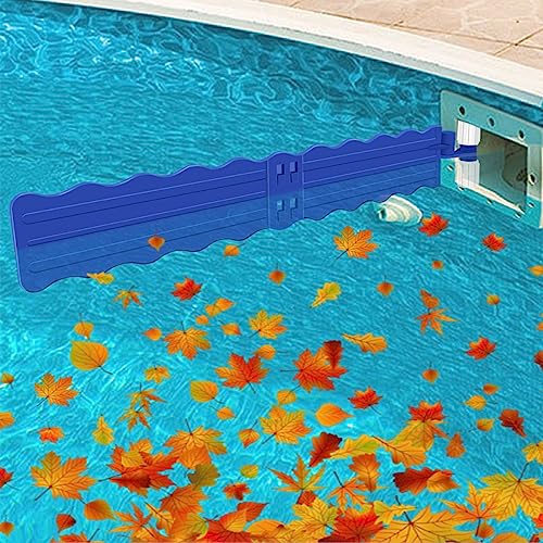Hydream Pool Debris Catcher Skimmer Pool Leaf and Debris Remover Catcher Plastics Surface Debris Floating Leaves Bugs Pool Skimmer Attachments Accessories Replacement Kit for Swimming Pool-Blue