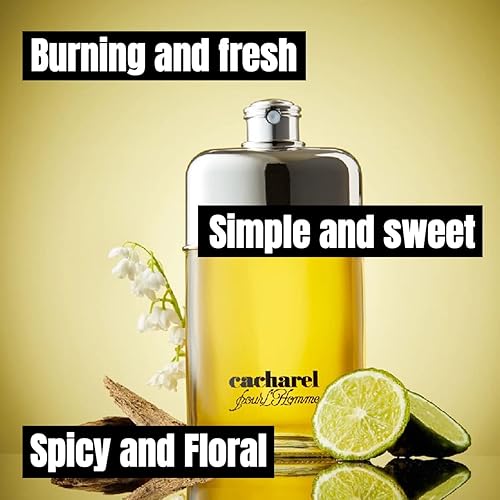 Miniatura 4 de Cacharel Pour L'Homme Eau de Toilette Colonia para hombre, fragancia amaderada, picante y floral, notas de bergamota, acuerdo de lirio del valle y