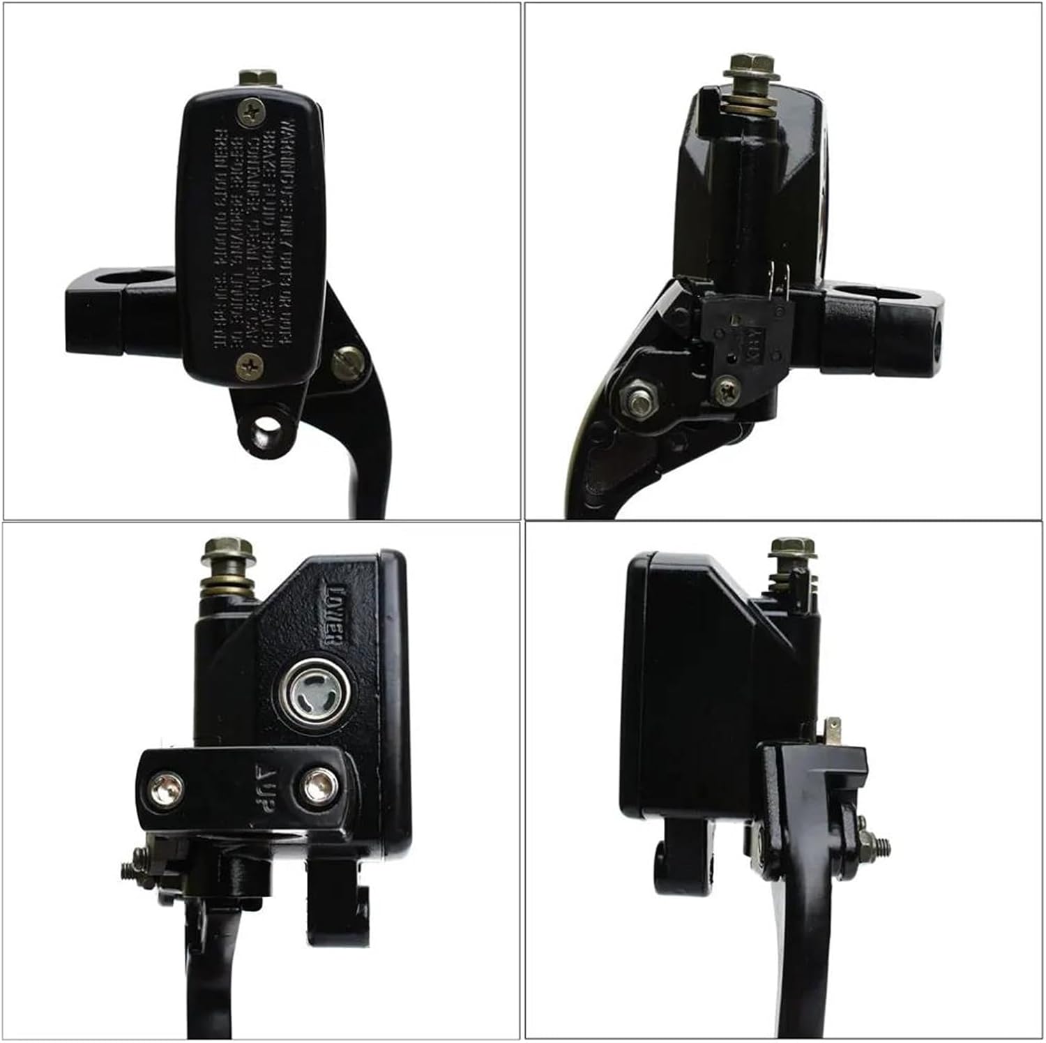 25mm Motorcycle Brake Master Cylinder Clutch Lever For Suzuki Intruder 800 1500 Honda Valkyrie GL 1500 VT Shadow Kawasaki Vulcan(Silver)