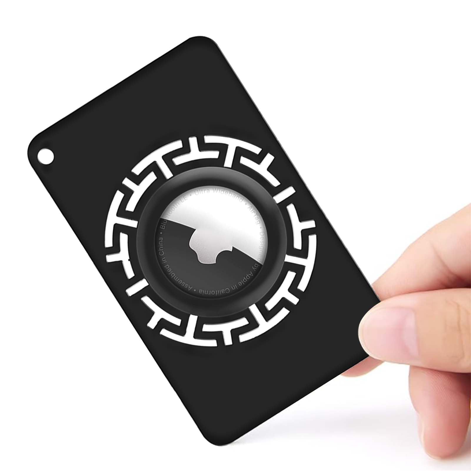 TERRIFI Ultra-Thin Airtag Holder for Wallet, Slim Card Case for Apple Airtag, Ideal for Purse, Handbag, Wallet, Clutch, and Backpack, Secure and Discreet Airtag Storage