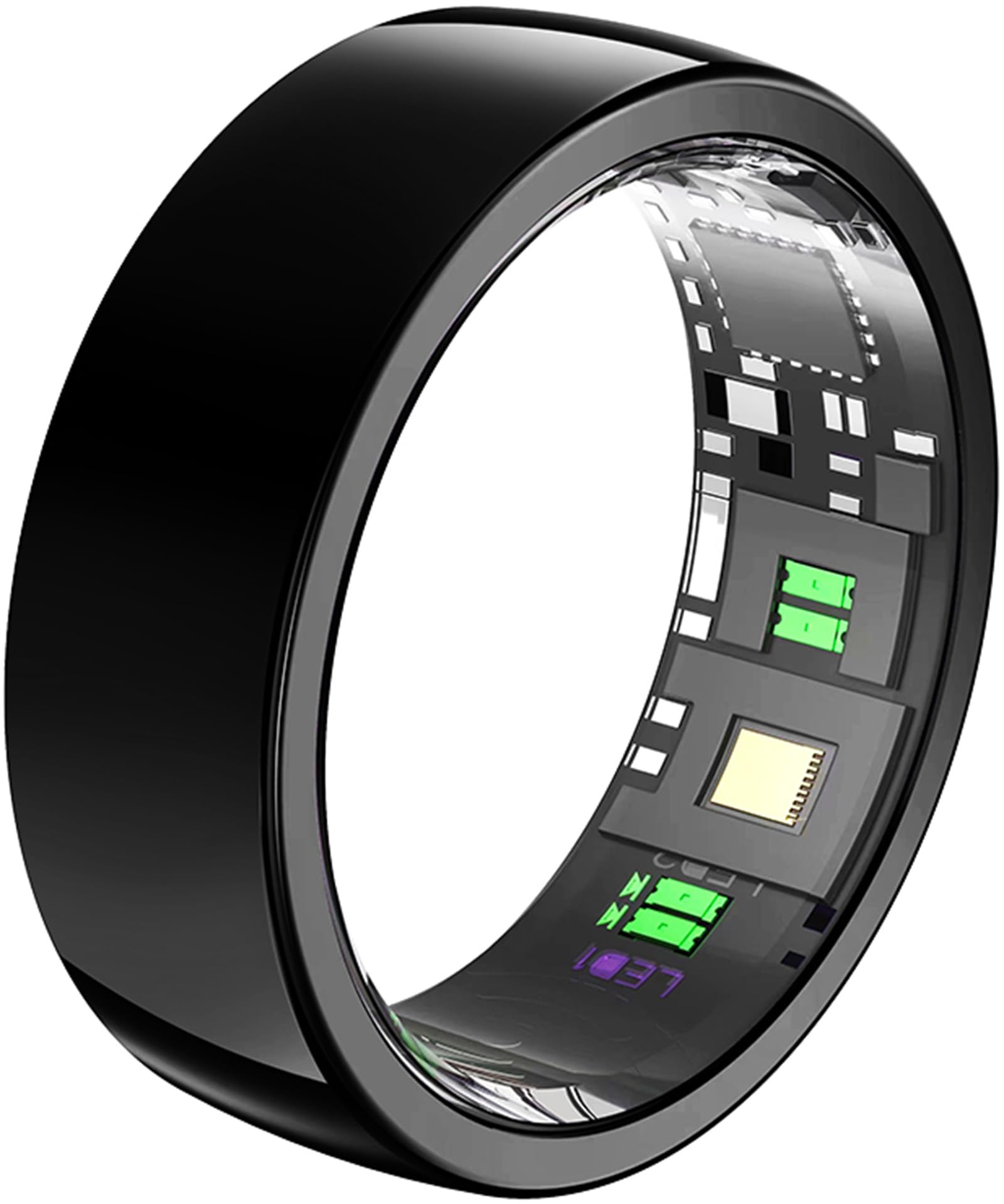 Bague intelligente Android pour homme et femme, bague de fitness, tracker de podomètre, bague intelligente pour homme, moniteur de sommeil, suivi de fitness, bague de suivi de la fréquence cardiaque