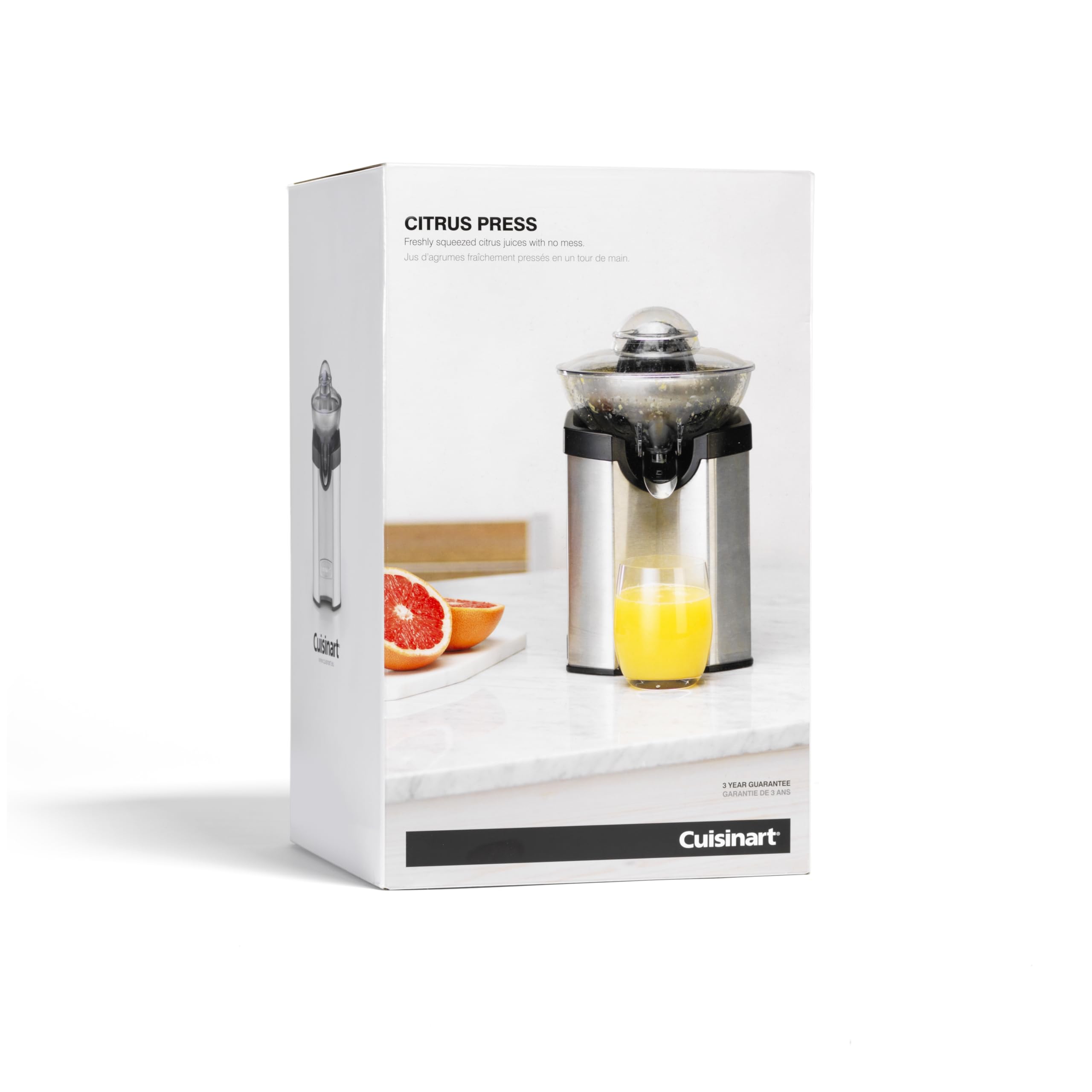 Cuisinart Citrus Juicer Brushed Stainless Steel, Chrome, Ccj210E