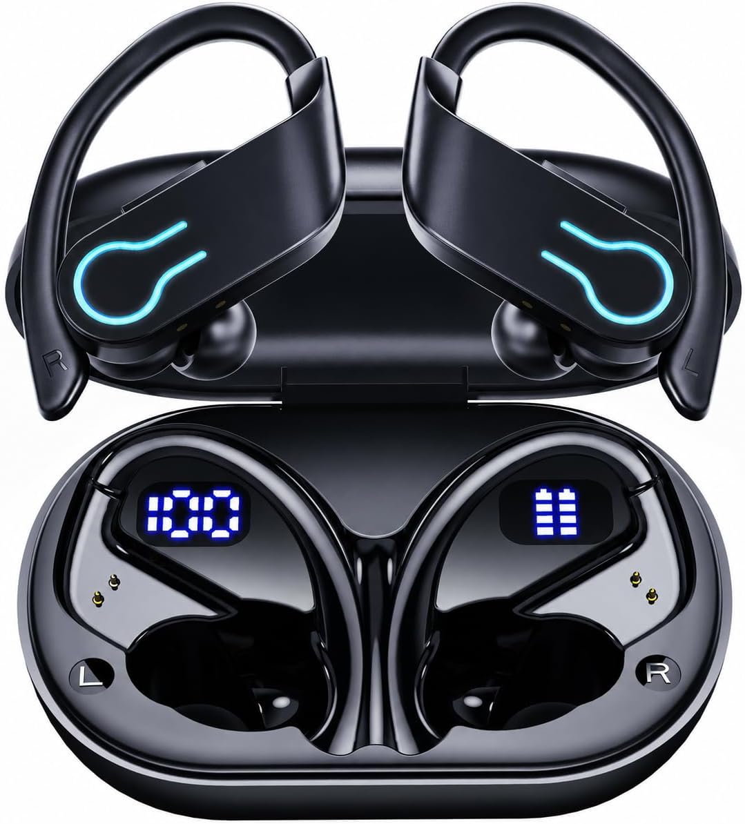 Paekole 2026 Auriculares Inalámbricos Deportivos, Auriculares Bluetooth 6.1 con…