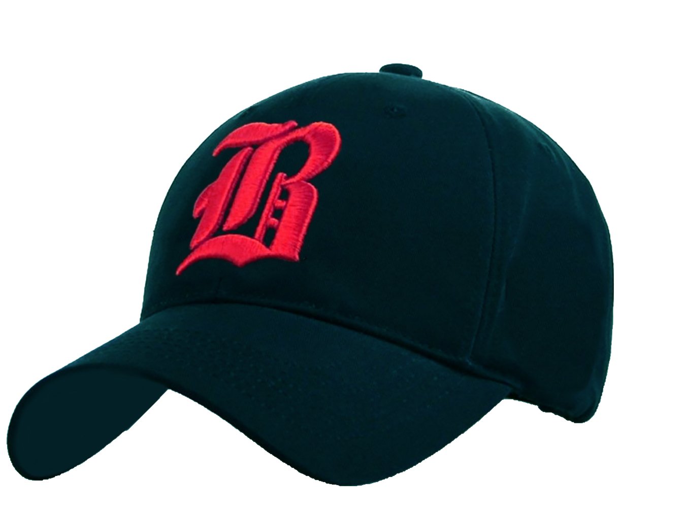 4Sold 1976 Men's B Navy Blue Pink 4Sold Casual Baseball Gothic B Letter Cap Caps Snap Back Hat Hats Snapback (B Navy Blue Pink)