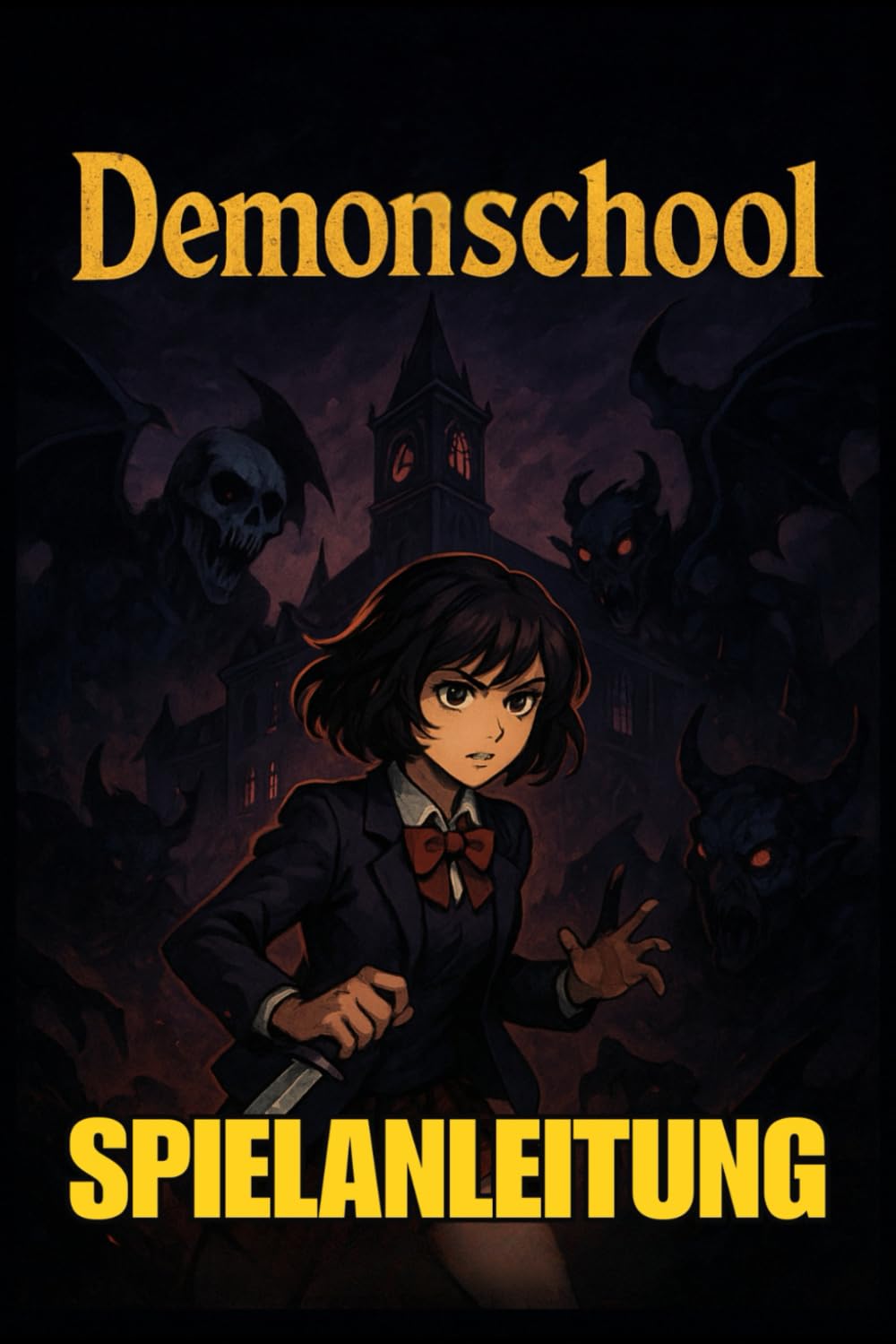DEMONSCHOOL SPIELANLEITUNG: Das komplette Spielerhandbuch, um jeden Kampf zu meistern, alle Geheimnisse zu entdecken, Erfolge freizuschalten und jede ... vom Anfänger bis zum Experten zu meistern