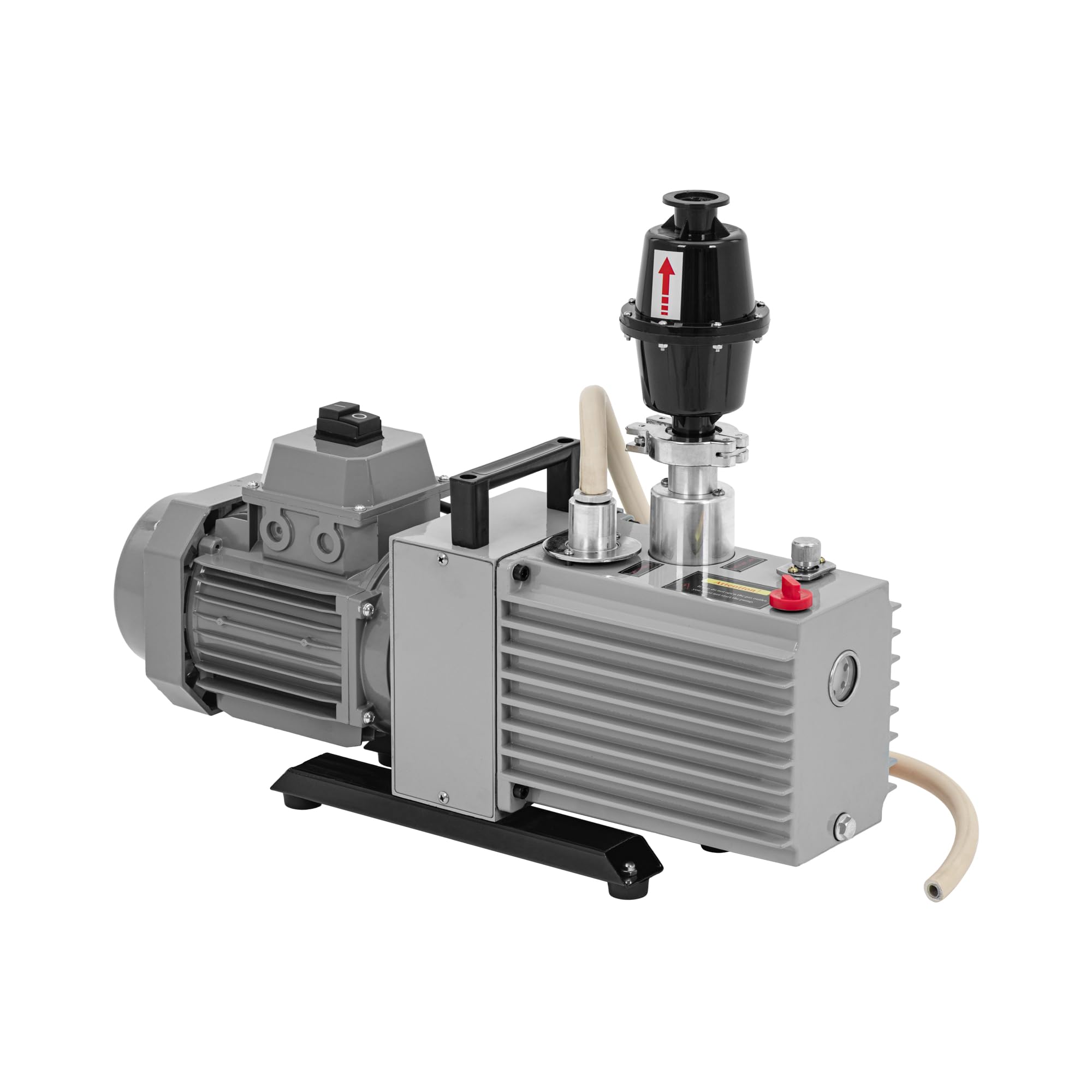 Steinberg Systems Labor-Vakuumpumpe mit 4 l/s Ansaugvolumen und 0,06 Pa Vakuumniveau 550 W elektrische Unterdruckpumpe für Labor und Industrie