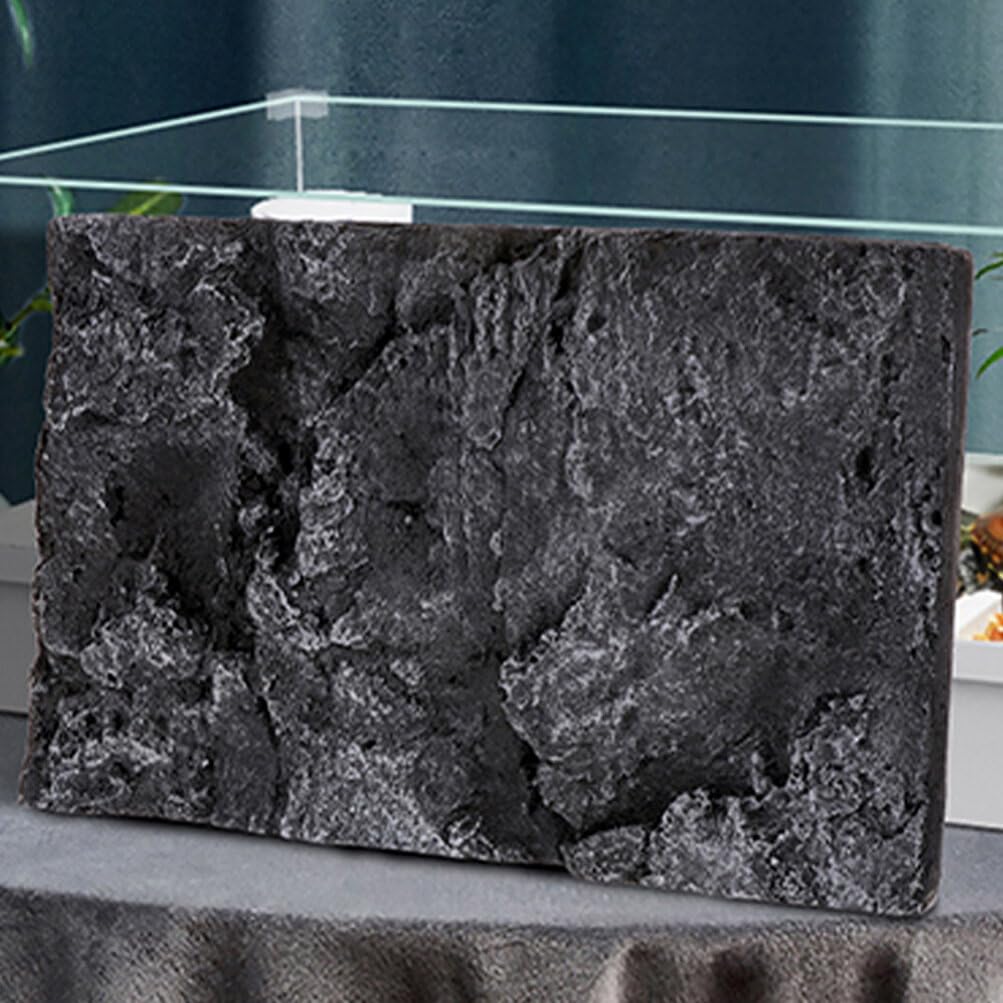 Toddmomy 2piezas Acuático para y Terrario Panel Decorativo De para Reptiles y Peceras Simulación De para Decoración De y Terrarios