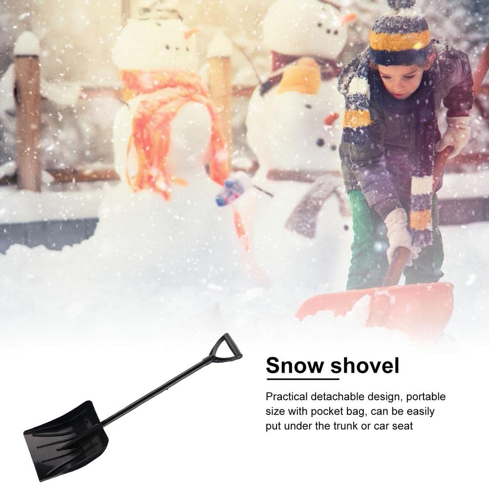 Pala Da Neve Pieghevole LESOLEIL - 42cm, Alluminio, Per Auto E Giardino - Foto 7