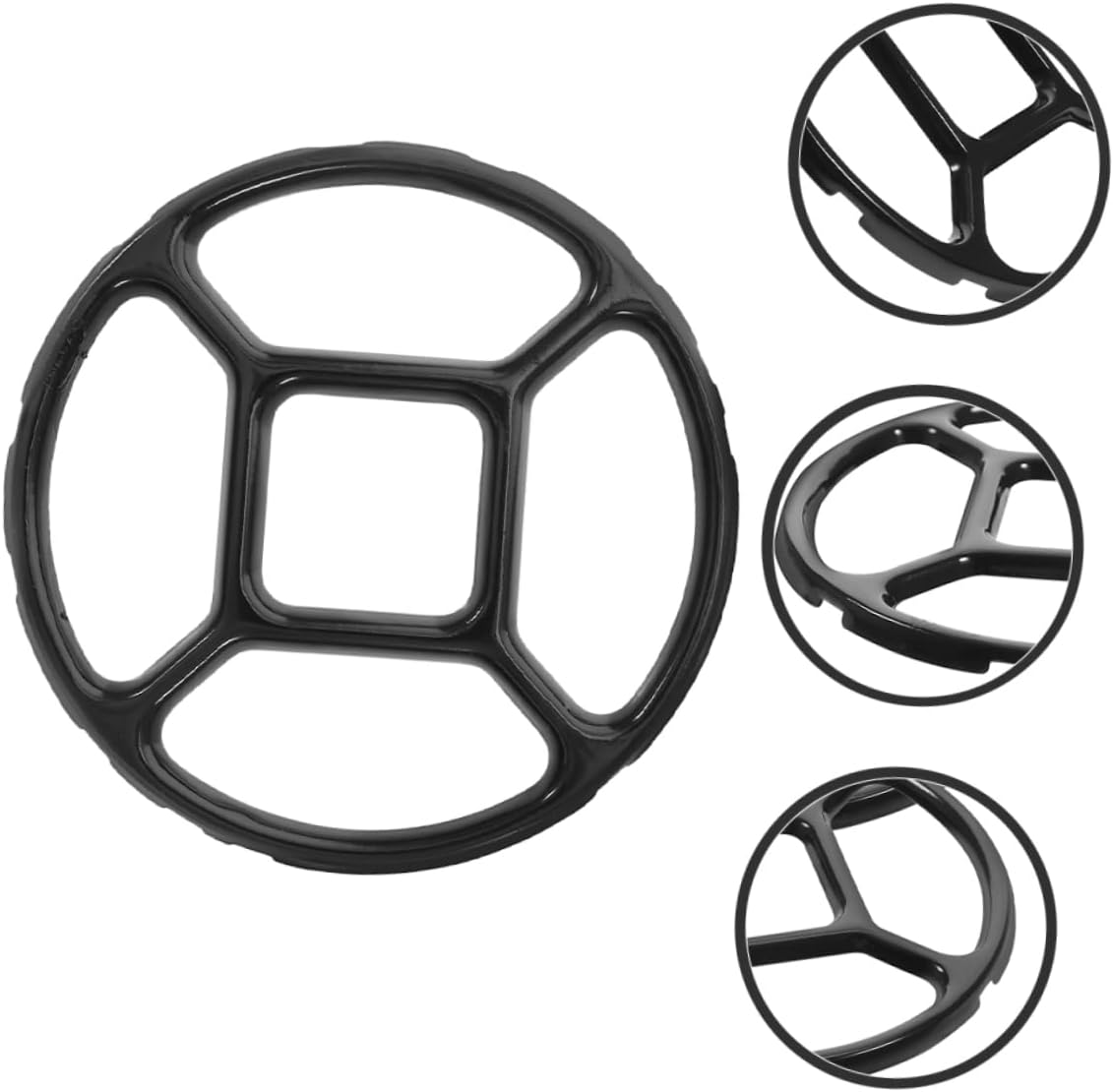 Anti-skip Wok Stove Ring for Gas Stove, Enamel Pot Bracket