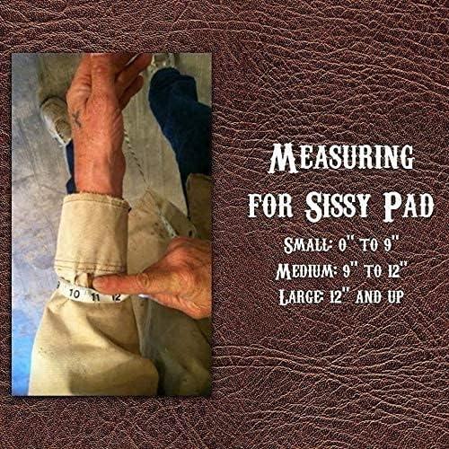 The Plain Jane Welding Arm Pad - Natural Vegetable-Tanned Leather