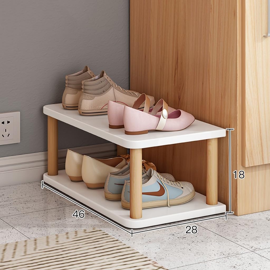 2-5 Tier Shoe Organizer for Closet, Bathroom, Entryway – Shoe Storage Rack Holds 4-10 Pairs of Sneakers, Heels (Color : A, Size : 5 Tier) (B 2 Tier)
