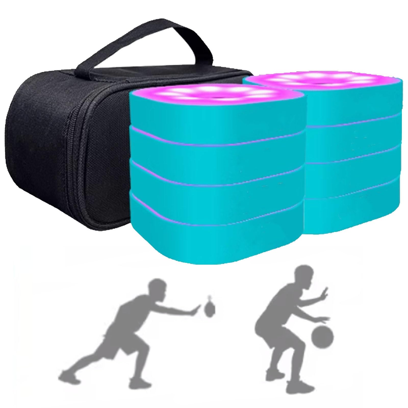 LjyAeono Reaction Training Lights Improves Reaction Speed and Agility，Reaction Training for Athletes, Trainers, Coaches, Fitness Trainers, Physical Educators,Physical Therapy 8lights