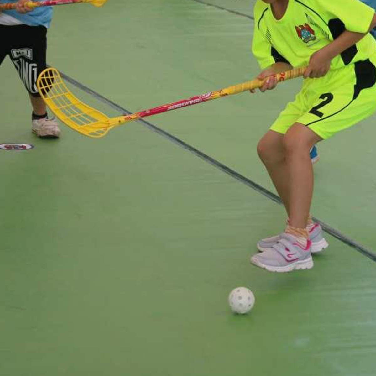 KINGDUO 72mm 26-Hole PVC Plastic Floorball Training Ball
