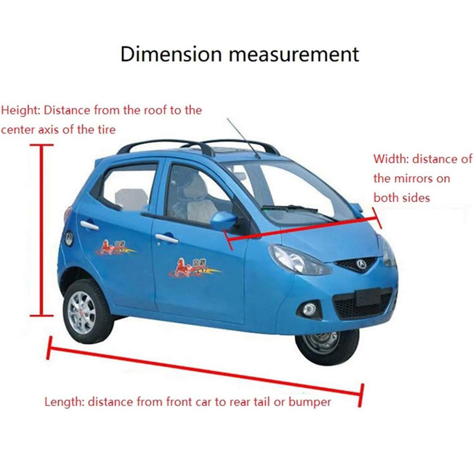 Vollständig Geschlossene, Regenfeste Sonnenschutz Sonnenschutzabdeckung Für Elektro Dreirad, Vierrad, Alte Roller, Kleidung, Autoabdeckung