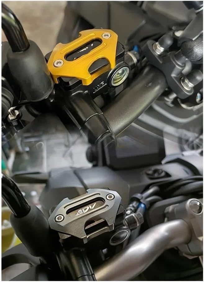 Front Brake Cap for ADV150 for ADV160 2019-2022 Motorcycle Brake Fuel Oil Cup Cap Master Cylinder Cover Aluminum Accessories(Red)