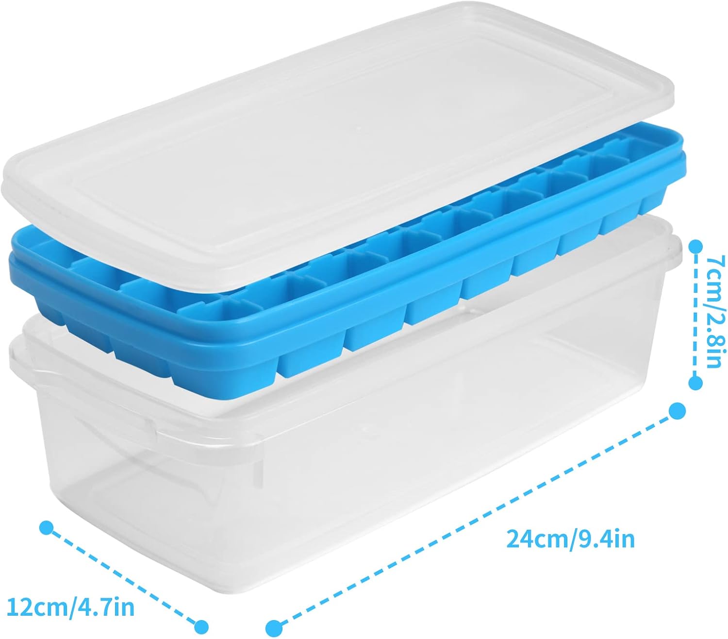 アイスキューブトレイ 蓋と容器付き - 36個のナゲットシリコンアイストレー 冷凍庫用 アイスコンテナ スクープとカバー付き カクテ Amazon |  食品グレード シリコーン アイスキューブトレイ 蓋と保存容器付き 冷凍庫用 簡単に取り出せる 2 x 36個の小さなナゲットアイス ... アイスキューブトレイ 蓋と容器付き - 36個のナゲットシリコンアイストレー 冷凍庫用 アイスコンテナ スクープとカバー付き カクテ