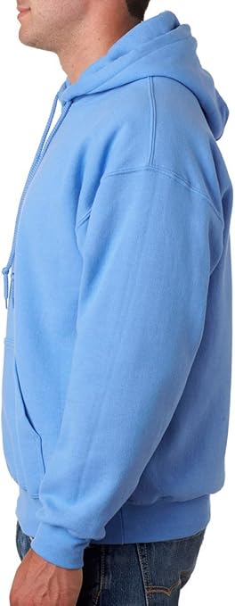 Gildan G1850 Heavy Blend Hooded Sweatshirt - Small, Heather Sport Scarlet Red