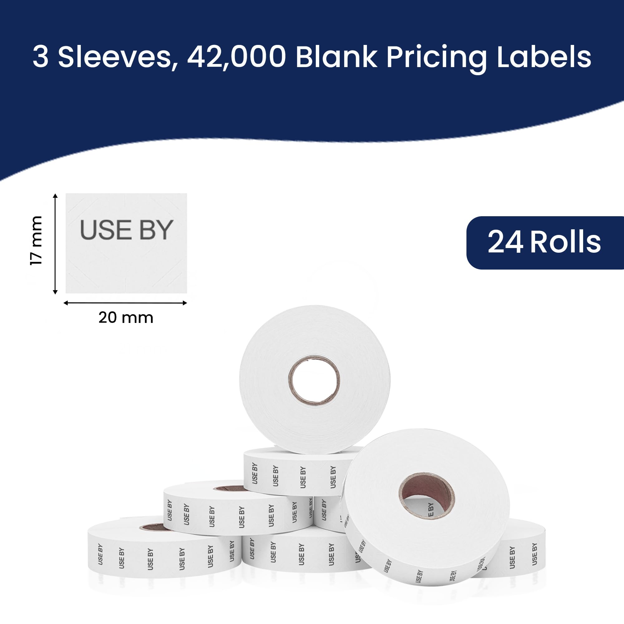 PREZZATRICE ETICHETTATRICE +11 Rotoli Etichette +2 Tamponi Di Inchiostro EUR 11,00 - IT