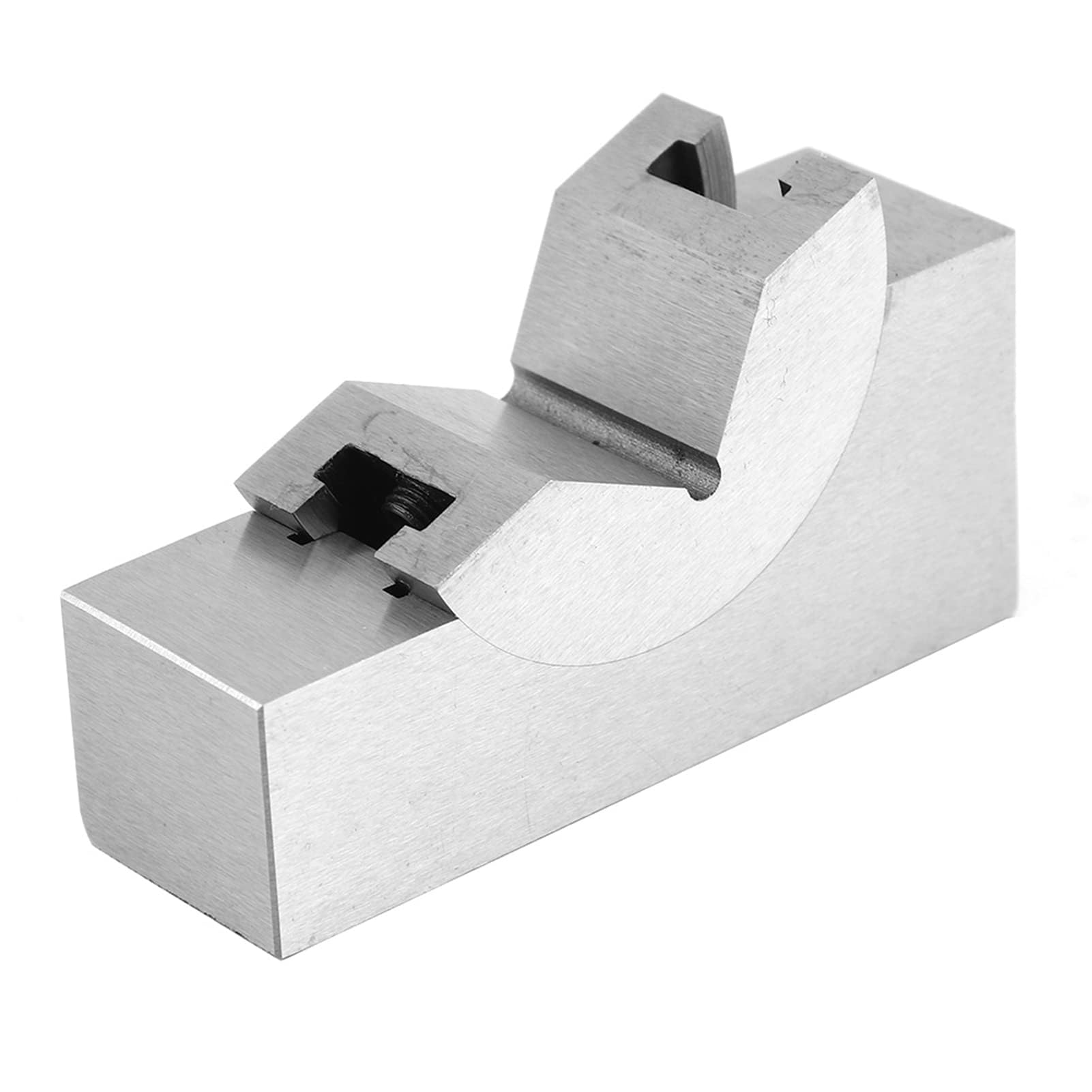 Fresatura a Blocco Ad Angolo V, 75 X 25 X 36 AP30 Blocco a V con Angolo Regolabile Misurazione di Precisione Micro Fresatura Regolazione Blocchi Angolari Pialla per Fresatrice