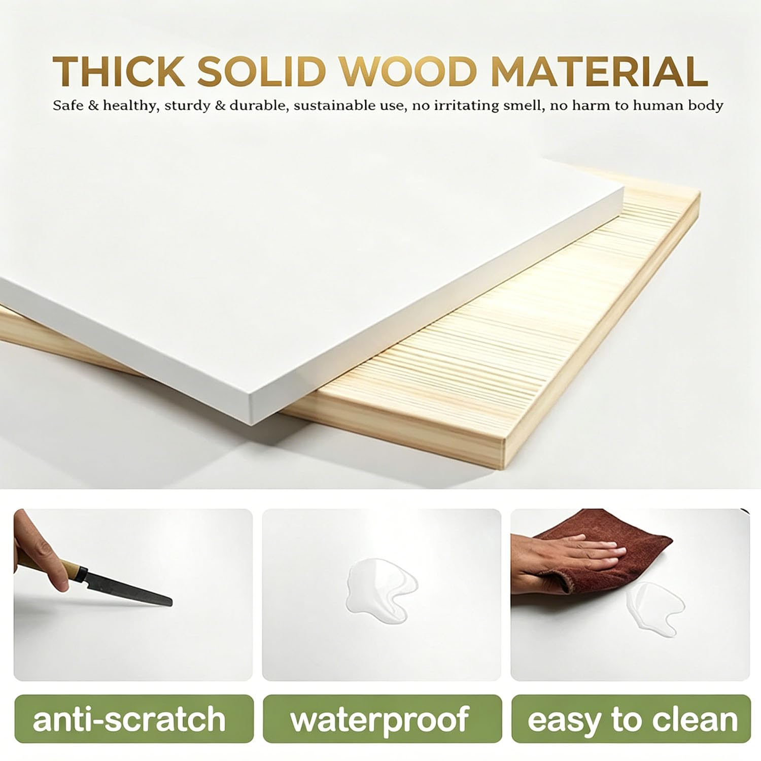 Mesa sobre Cama Regulable Altura Ruedas Portátil Ordenador | Ruedas con Bloqueo, Tope Anticaída, Superficie de Madera y Estructura Metálica; Perfecta para Trabajar o Comer en la Cama