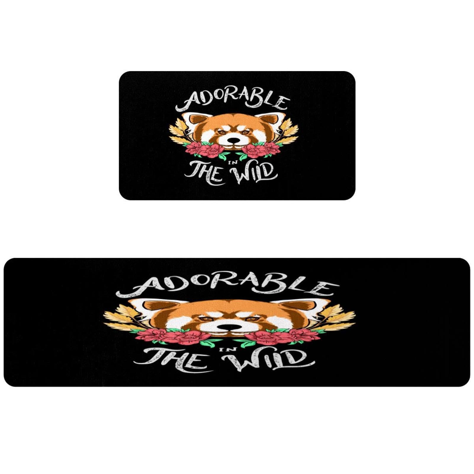 Alfombrillas de cocina absorbentes oso salvaje VAPOKF de pasillo