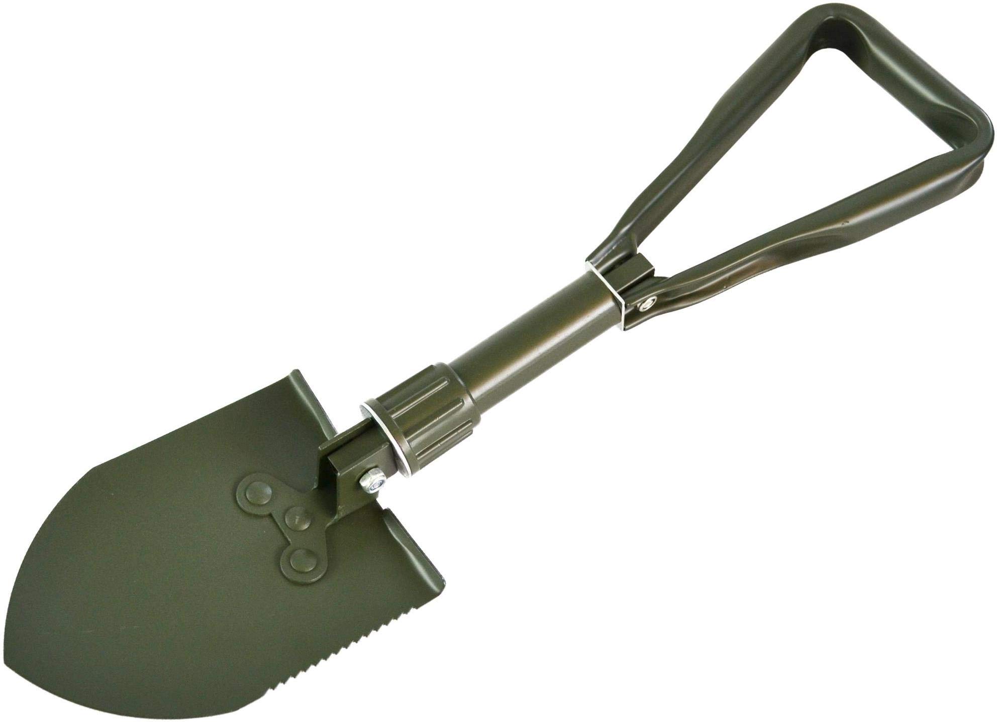 Survival Notfallset Überlebens Set BW Rucksack Kampfrucksack + BW Mini Spaten nach TL + Einhandmesser + Erste Hilfe Notfall Kit -19 Teilig