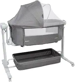 Berço Co-Bed Safety 1st, Lounge com Balanço Automático - Grey