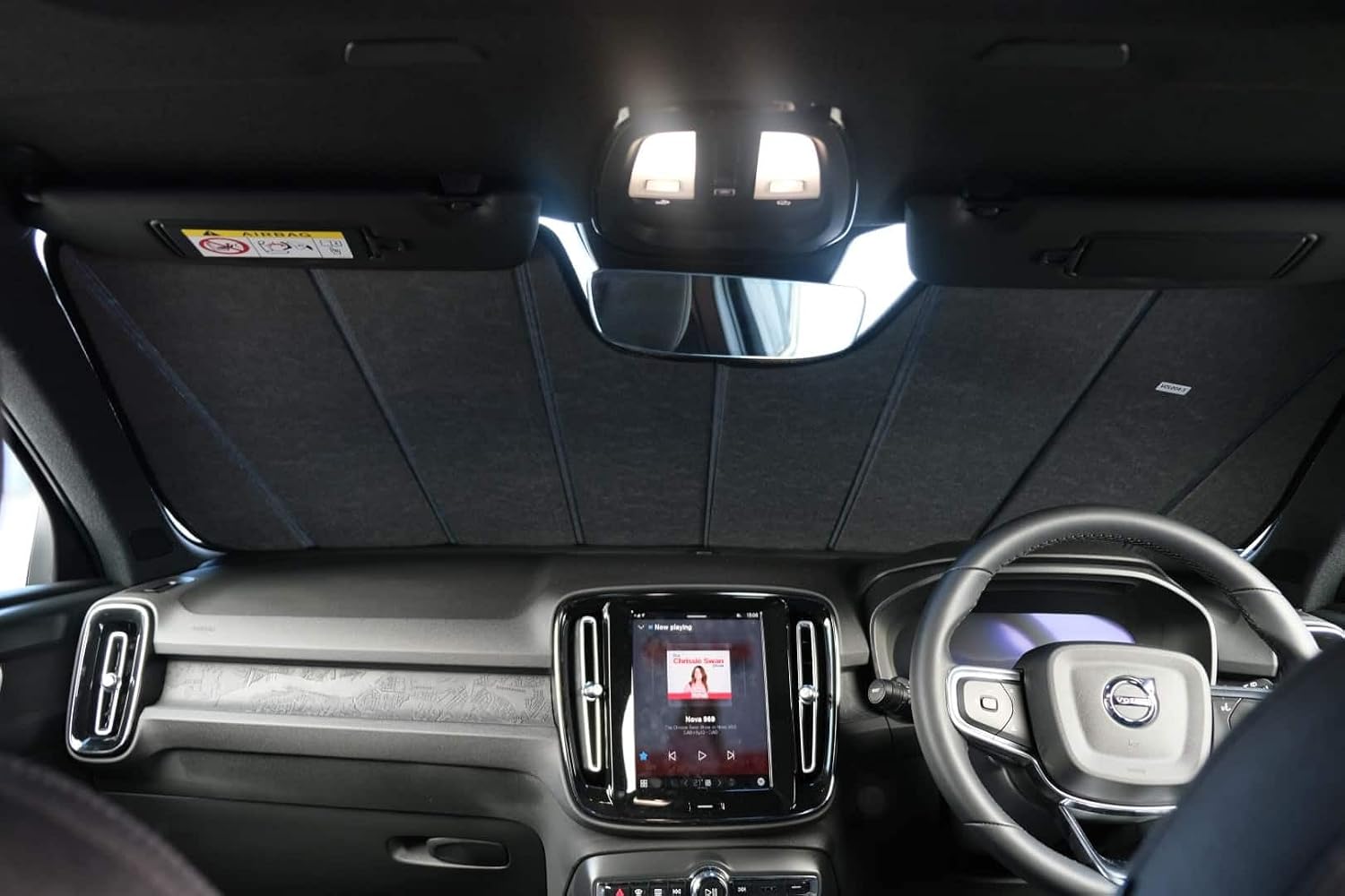 Snap Shades for Volvo XC40/C40 1st Generation Front Windscreen Sun Shade (2018-Present)