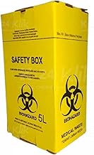 Safe Used As A Place To Dispose Of Sharp Medical Waste Such As Injection. With Strong Material, This Safety Box Is Leak Proof And Does Not Penetrate Sharp Waste (10 Pieces)