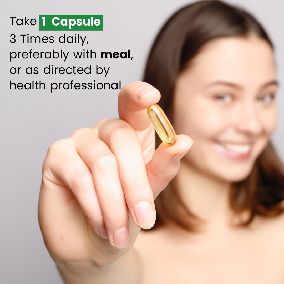 Vedu salmon fish oil omega 3 capsules 1000mg - supplemented with salmon oil for omega -3 heart and brain health - 30 softgels capsules Vedu salmon fish oil omega 3 capsules 1000mg - supplemented with salmon oil for omega -3 heart and brain health - 30 softgels capsules