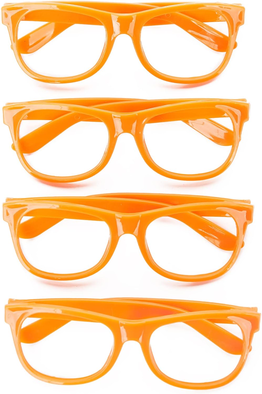 JiaDuo 4 Pack Orange Glasses Frame...