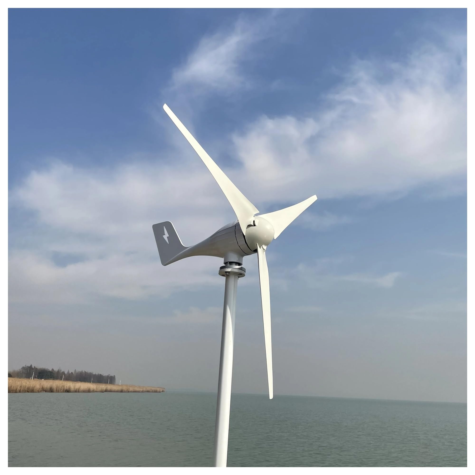 Turbina wiatrowa, Wiatrak Turbina Generator Moc 800 W 12 V 24 48 Kompletny zestaw do użytku domowego