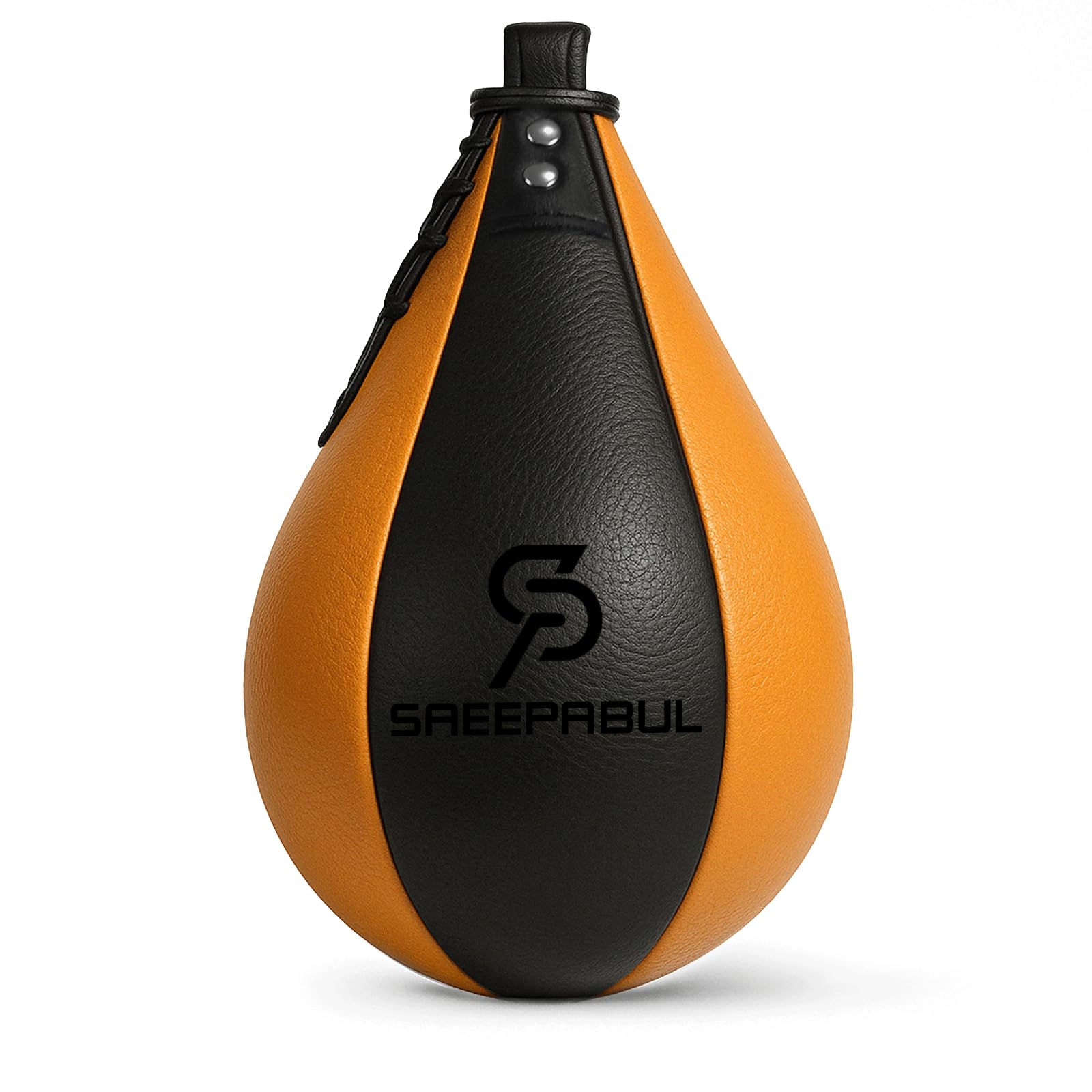 SAEEPABUL Speed Bag,Speed Bag for Boxing,PU Leather Reflex Training Pear Shaped Punching Bag,Fast Reaction Skills Development Perfect for Kids Teens