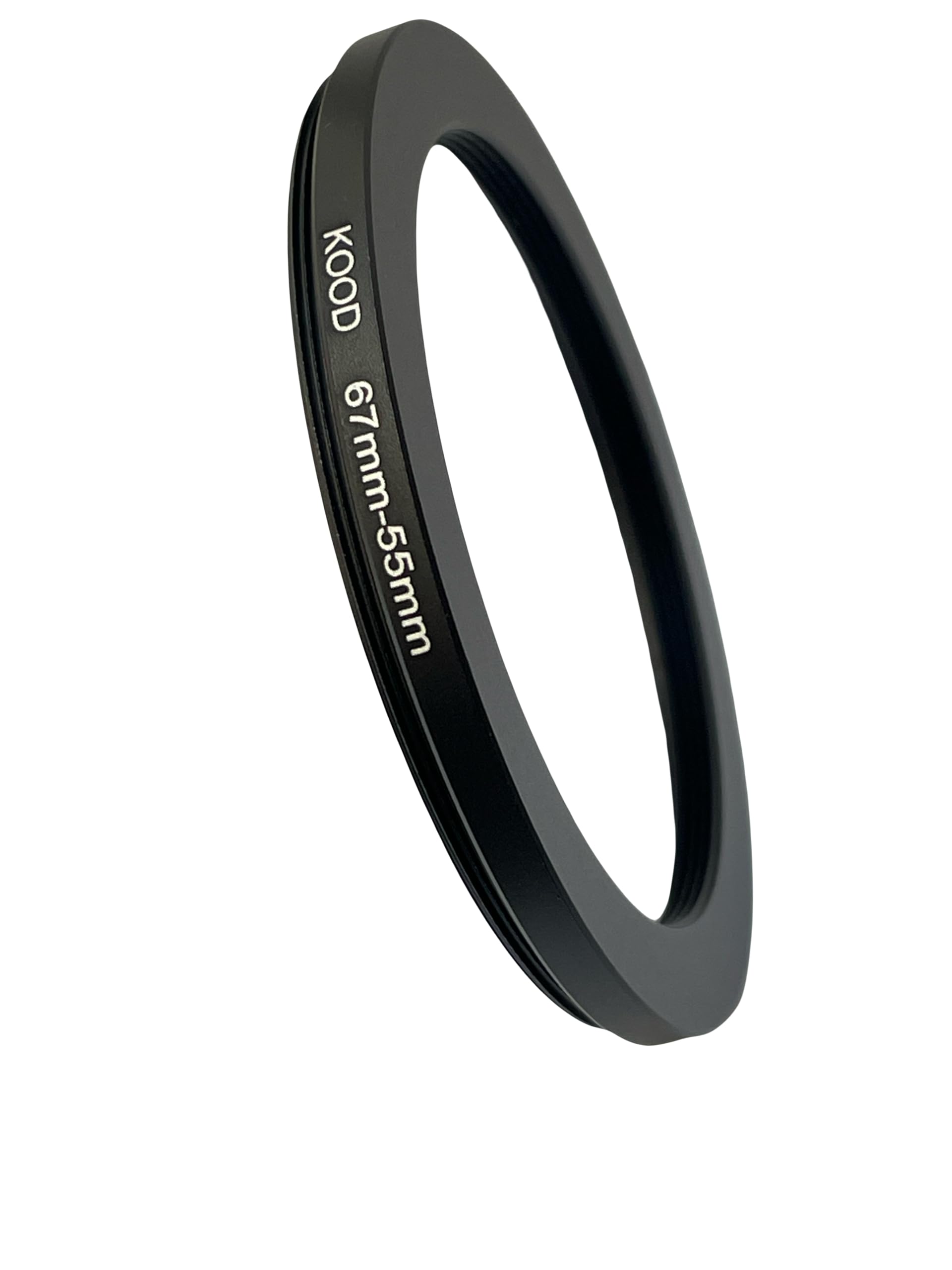 Kood Men's Stepping Ring 67-55Mm, Camera Filter Step-Down Ring Adapter, 67Mm To 55Mm, Metal, For Uv, Nd, Cpl Filters 55Mm
