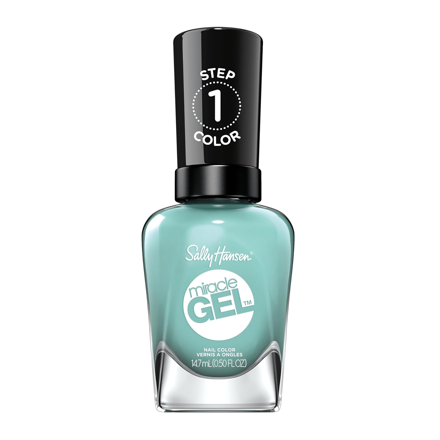 Sally Hansen Miracle Gel Nail Polish - Long Lasting Teal Green