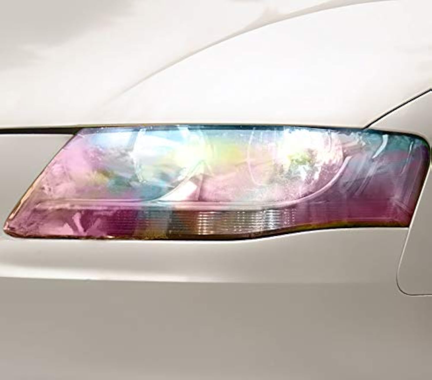 VViViD Air-Tint Smoke Black Chameleon Headlight Taillight Vinyl Tint Wrap Roll (17.75 Inch x 60 Inch Roll)