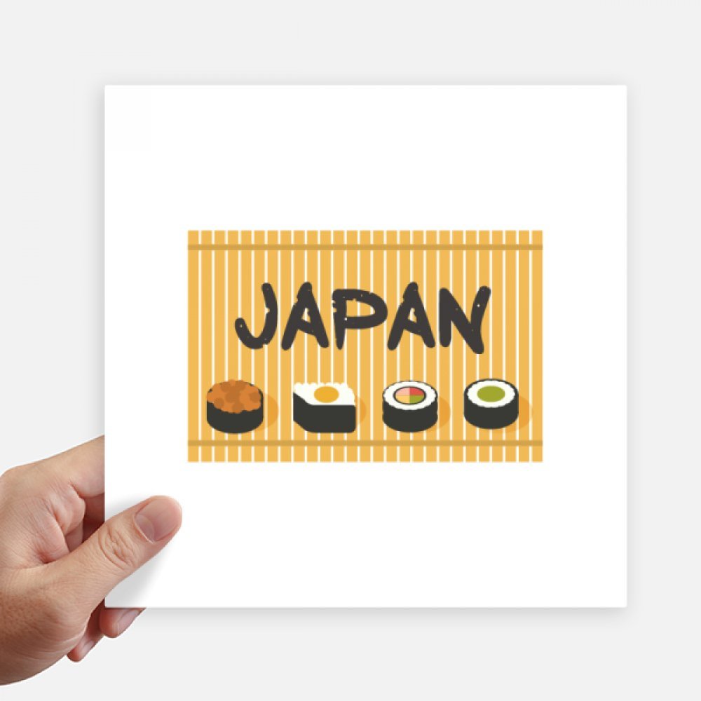 Sticker Sushi Japonais 20cm idéal pour personnaliser votre ordinateur et valise