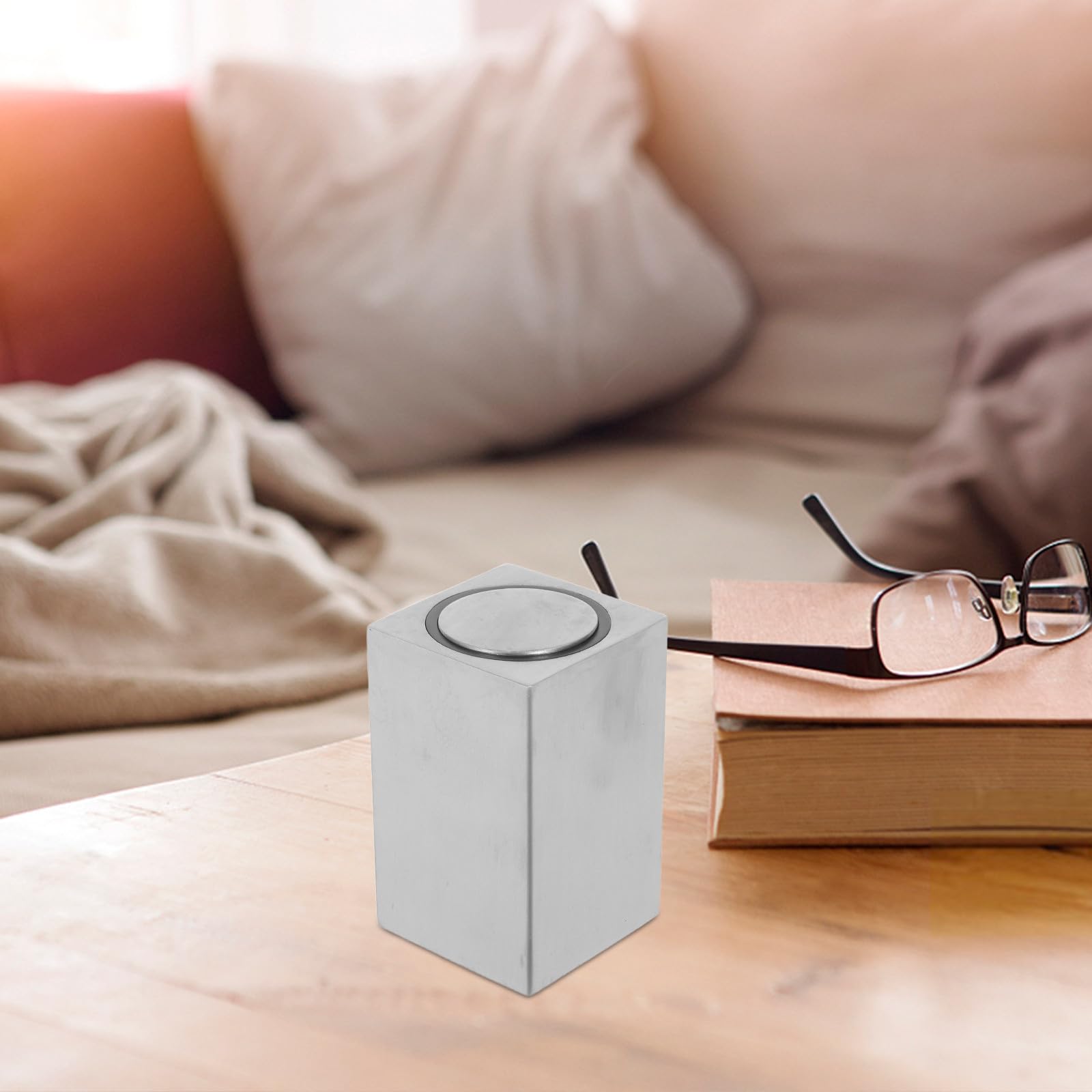 Dispensador Portátil y Estilo Elegante para Palillos de Dientes de Acero Inoxidable Gran Capacidad y Diseño Europeo Moderno para Uso en Cocina