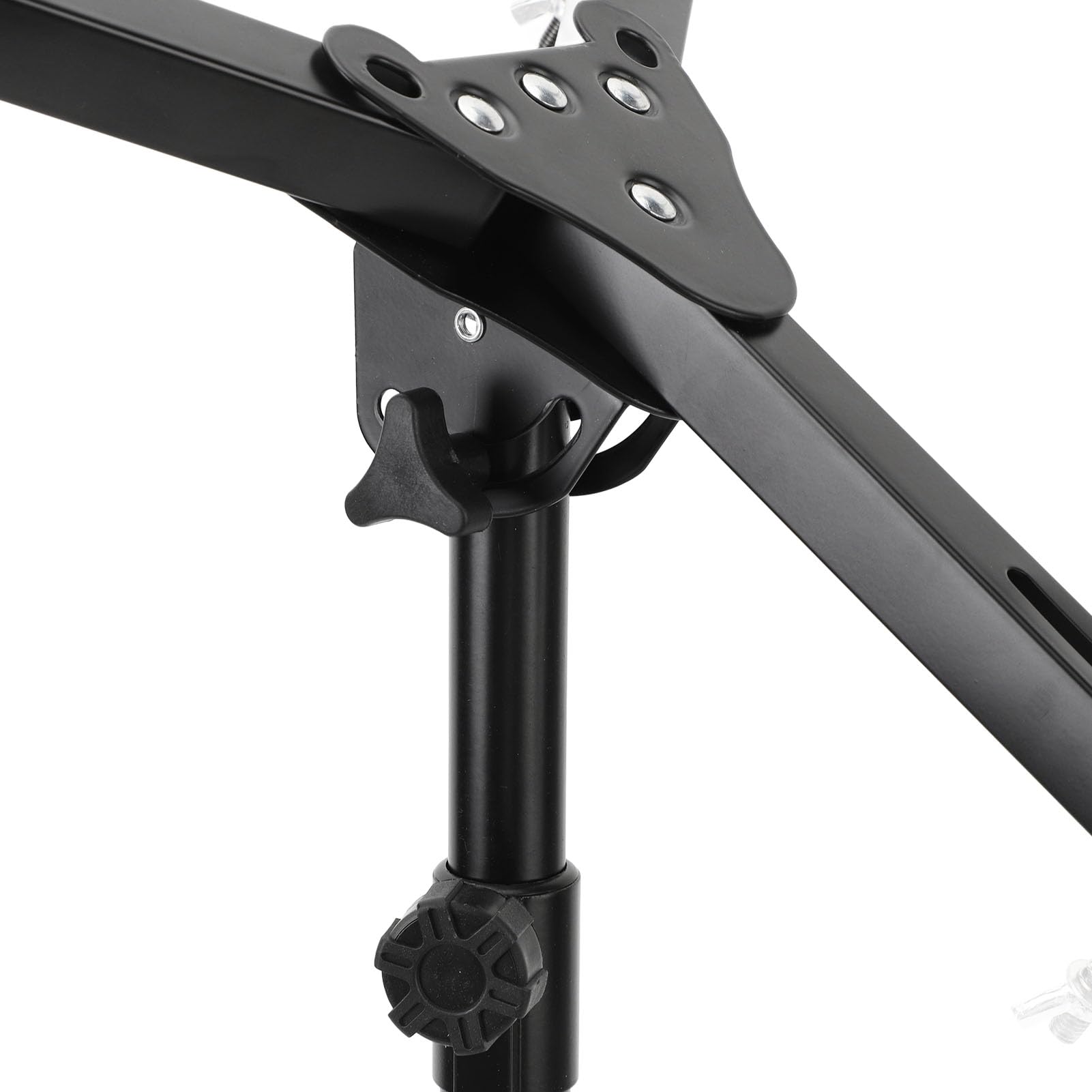 Supporto per Rullante, Supporti per Rullante da Concerto Supporto per Rullante Regolabile Accessori per Percussioni a Doppia Staffa