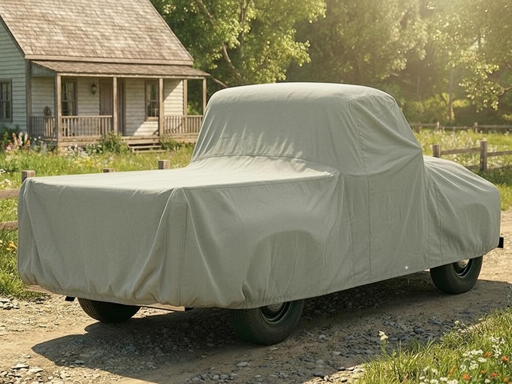 CarsCover Custom Fits for 1948-1956 Ford F1 F100 Truck Pick Up Delivery Car Cover Heavy Duty All Weatherproof — view 7