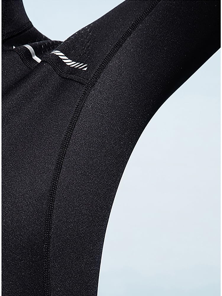 Muta in neoprene 3 mm per donna e uomo – Tuta da immersione intera monopezzo con zip frontale e cappuccio, ideale per snorkeling, surf, canoa e immersioni subacquee