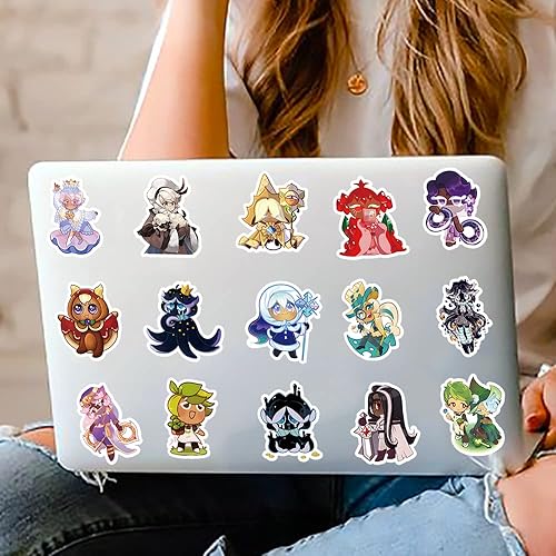 Miniatura 6 de 62 calcomanías de vinilo impermeables de dibujos animados para niños y adultos para botellas de agua, maletín para fiestas de cumpleaños,