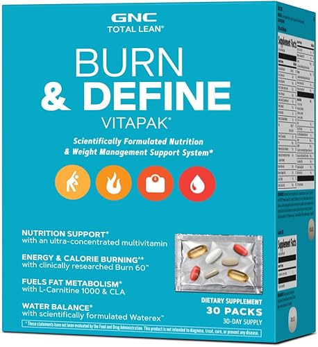 GNC Total Lean Burn & Define Vitapak