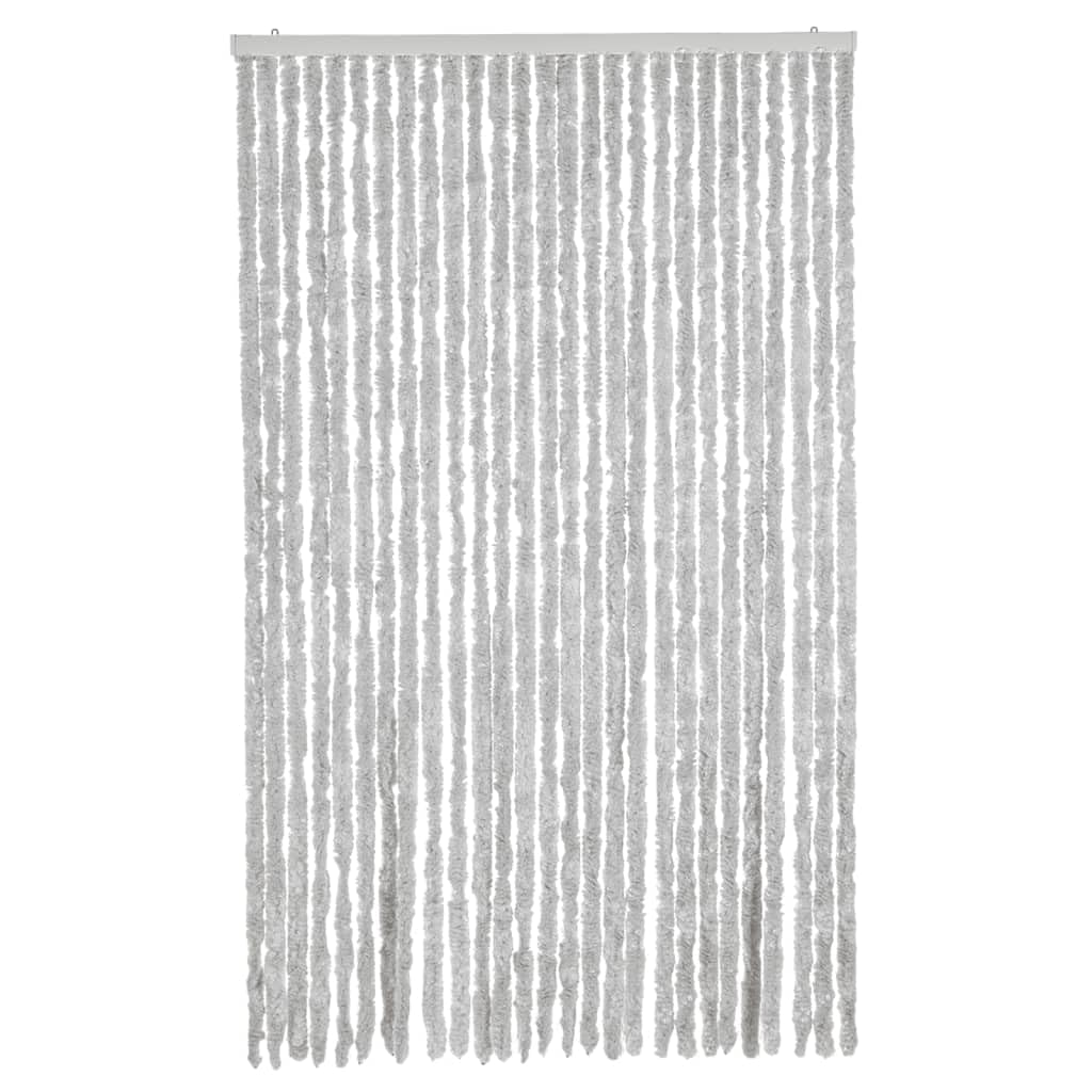 JUDYY Tenda Antimosche Grigia 118x220 cm in Ciniglia,Tenda Antimosche per Finestre e Porte Leggera Resistente all'Acqua Silenziosa Zanzariera Antiisetti-4004884