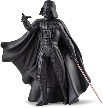 LLADRO Darth Vader Sculpture Handmade Matte Black Porcelain Figure Inspired by Star Wars Dark Side Icon